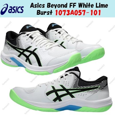 Asics Beyond FF White Lime Burst 1073A057-101 Men's Size