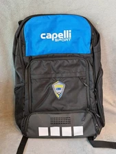 Capelli Sport Soccer Backpack – VSA Logo, Blue/Black, New Without Tags