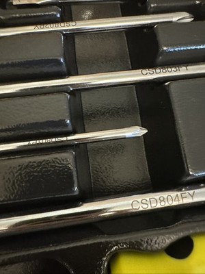 New Cornwell Tools 10pc Yellow Handle Screwdriver Set CSD810SY | eBay