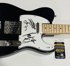 BEHEMOTH SIGNED ELECTRIC GUITAR NERGAL INFERNO ORION SETH ALL 4 JSA COA — photo 2