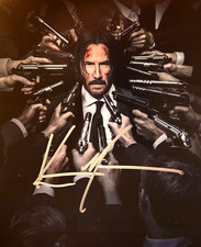Keanu Reeves Signed 8x10 JOHN WICK: Authentic...