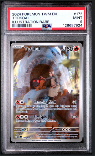 Torkoal graded PSA 9 for sale on eBay