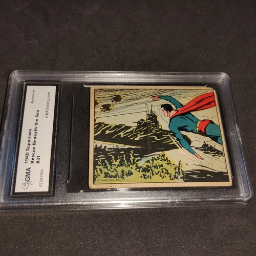 1940 Gum Inc Superman #31 Rescue Beneath The Sea — GMA (grade unconfirmed)