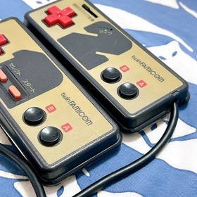 SHARP TWIN FAMICOM Console system AN-500-B Black Tested