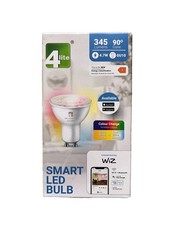 Image of WIZ Connected 345 Lumens 4.7W GU10 Colour Changing Smart Bulb