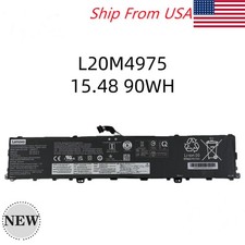 NEW OEM Genuine 90WH L20M4P75 L20D4P75 Battery For Lenovo ThinkPad P1 Gen 4/5/6