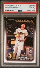 2024 Topps Update Jackson Merrill - PSA Gem Mint 10