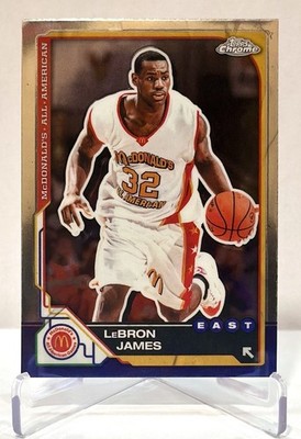 2025 Topps Chrome Mcdonald's All American - LeBron James #98