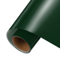 "DunkelgrüNes Permanentvinyl 10\"X5' Selbstklebende Vinylrolle FüR Diy-Handwerk"