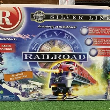 Radio Shack Vintage Radio Controlled Train Silver Line Rare New Old Stock A+ Box