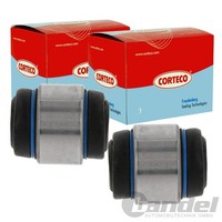 2X Corteco Querlenkerlager Buchse Vorne Unten Passend FüR Jaguar S-TYPE XF XJ XK