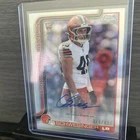 2025 Topps Chrome Carson Schwesinger Refractor (RAW)