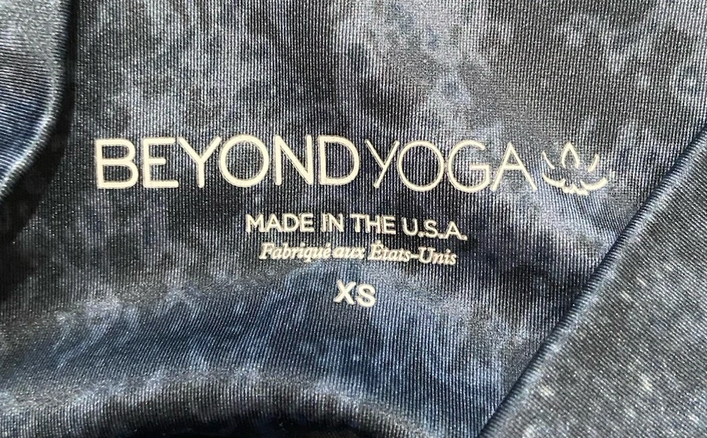 beyond-yoga luxe high rise 7/8 shine leggings