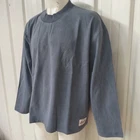 Illicit Bloc Apres Long Sleeve T-Shirt Washed Navy 300GSM 100% Cotton S/XL/XXL