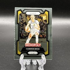 2024 Prizm Monopoly WNBA Cameron Brink Rookie Card A03117 