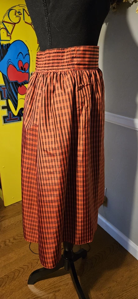 Falda a Cuadros Vintage Años 80 Marisa Christina Studio Mkd Talla L Foto 4 de 4