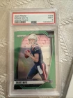 2024 Panini Prizm - Rookies Drake Maye #329 Green Wave Prizm PSA9