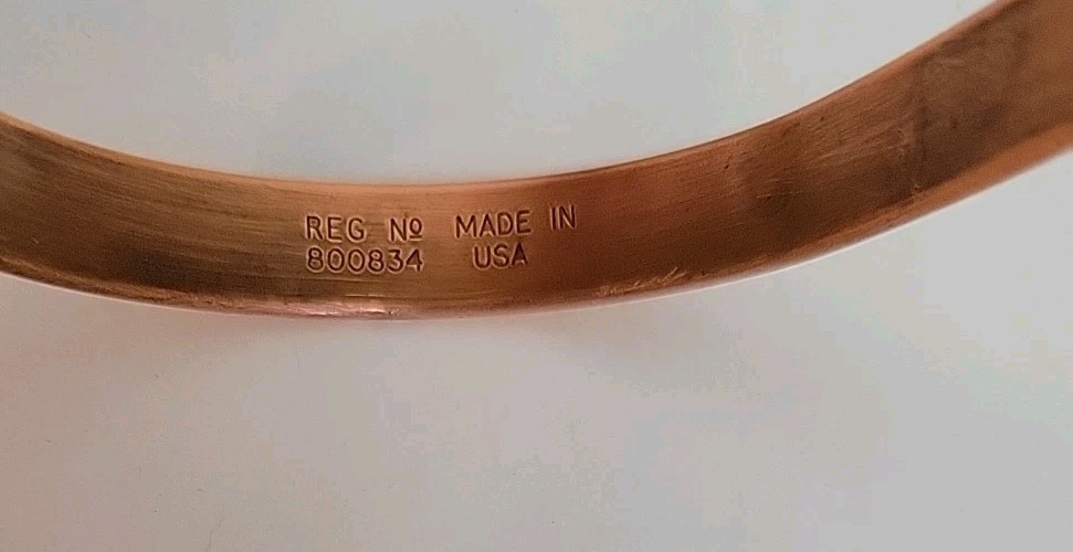 2 Solid Copper, 1 Signed, Vintage - Modern Copper… - image 9