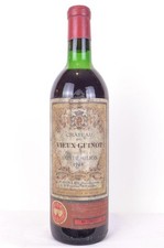 saint-émilion château du vieux-guinot grand cru rouge 1969 - bordeaux
