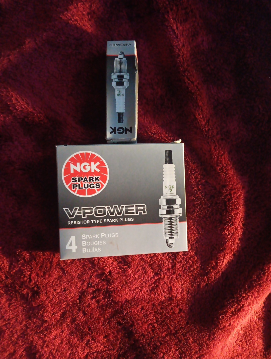 NGK SPARK PLUGS SET OF 5  Bkr6e 6962