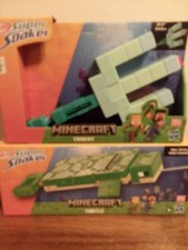 Minecraft Nerf Super Soaker Minecraft Turtle Minecraft trident neuf lot de