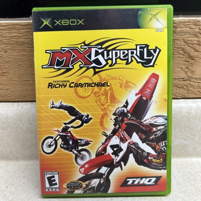 #ad #ad MX Superfly Featuring Ricky Carmichael Microsoft Xbox 2002 $8.95