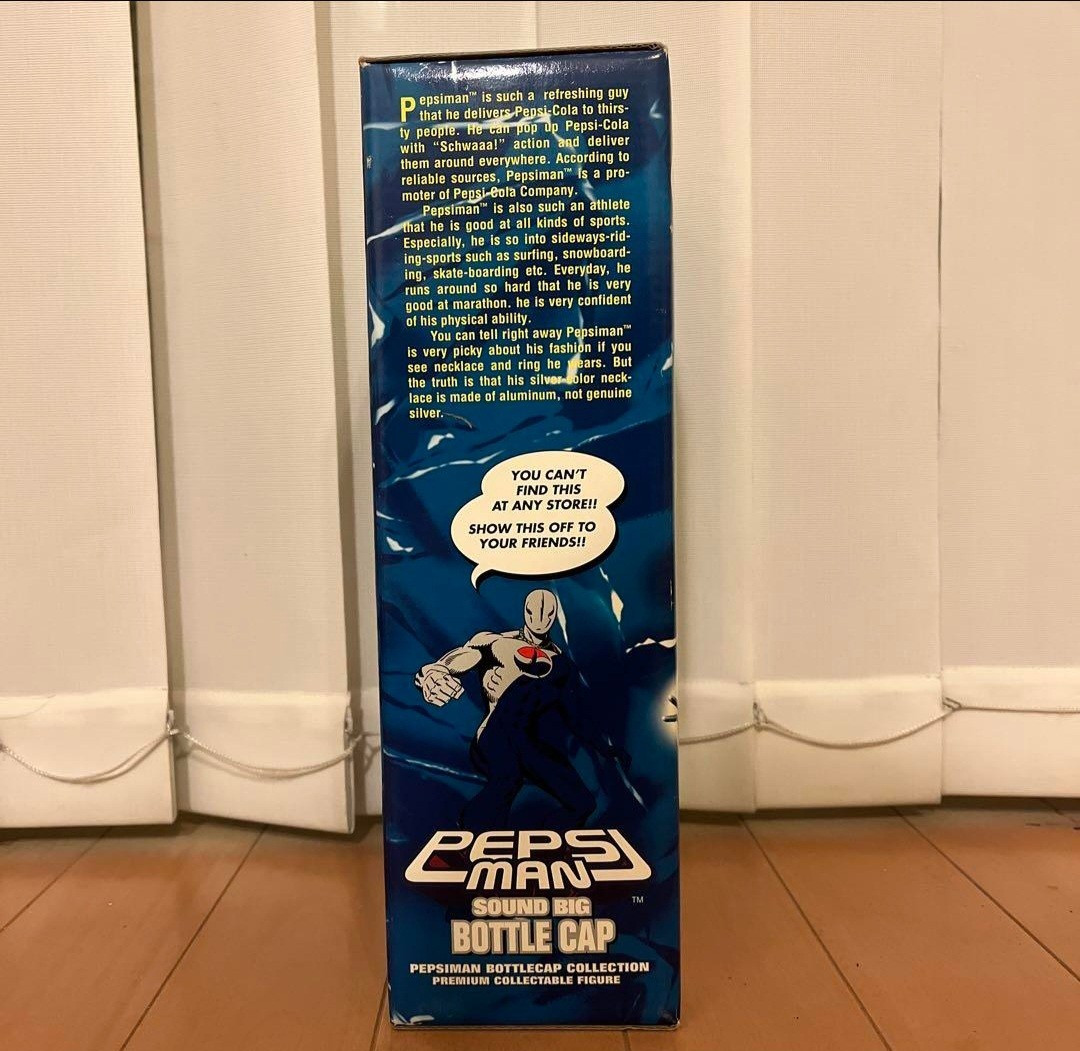 【未開封】PEPSIMAN BOTTLECAP COLLECTION サウンド Pepsiman Accident Series Bottle Cap Collection: No Way! #6