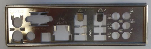 ASUS M2N-SLI Deluxe Blende - Slotblech - IO Shield #26980