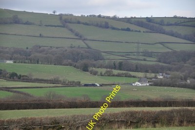 Photo A2 Mid Devon : Hillside Scenery Shillingford/SS9823 Looking acros c2013