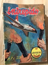 Fumetto Intrepido N. 7 La Barriera del Terrore Vintage L. 30