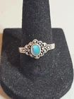 Vintage Sterling Silver Ring Size 7.75
