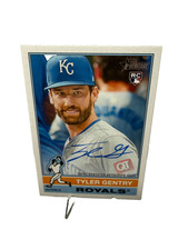 Tyler Gentry 2025 Topps Heritage Real One Auto RC #ROA-TG Royals