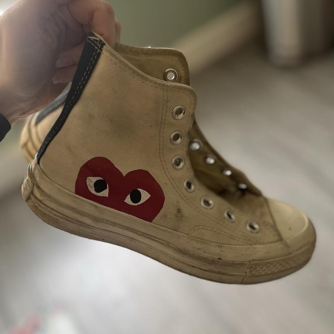 Converse Chuck 70 High x Comme des Garcons Play Hi Top Sneaker Women Size 5