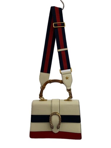 GUCCI handbag Duonysos bamboo leather multicolor Used