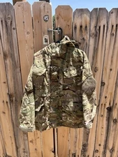 British Army Military Combat MTP Camo Windproof Hooded Jacket 160/104