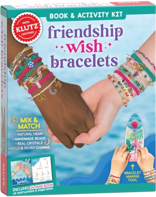 Friendship Wish Bracelets (Klutz) by Editors of Klutz (Paperback Book)