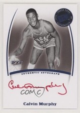 2007 Press Pass Legends Saturday Signatures Red Ink Calvin Murphy Auto HOF 9c6