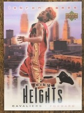 2003 Upper Deck Lebron James City Heights Card Prices | Basketball