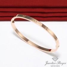 Bracciale Cartier Love SM oro rosa 750 misura 18 2018 oro braccialetto donna B6047317