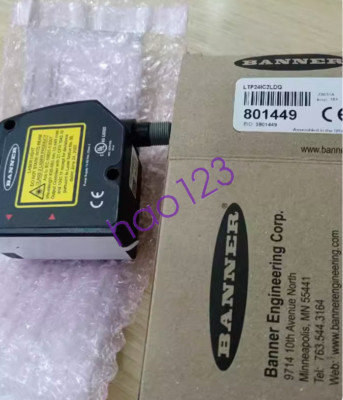 1PCS New BANNER Laser ranging sensor LTF24IC2LDQ Fast delivery DHL/FedEx