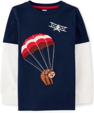NWT Gymboree Aviator School Shirt Boy's Size 12-18 Months