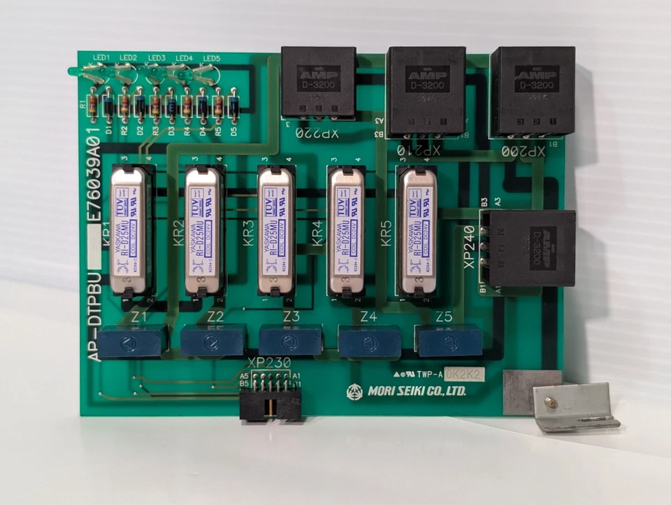 Placa de circuito PCB Mori Seiki AP-DTPBU E76039A01 Foto 3 de 4