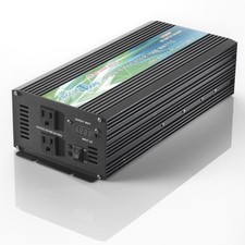 BRAND NEW PURE SINE WAVE POWER INVERTER 1500/3000 WATT 12V DC TO 120V AC 