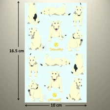 Mrs Grossman's Sticker - RUSSELL - BULL DOG - up to 20% OFF, SEE MY LISTING!