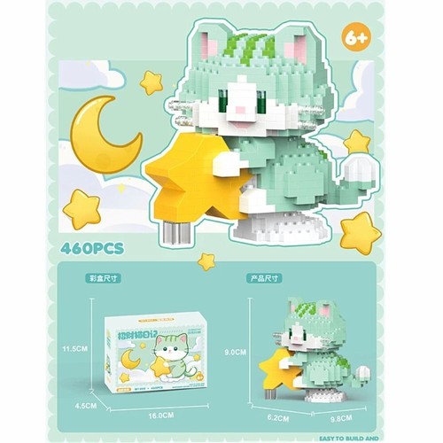 Leisure Blocks Lucky Cat Stress Relief Game Blocks Toy - Picture 11 of 15