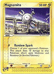 Pokemon EX Dragon  62/97 Magnemite Card