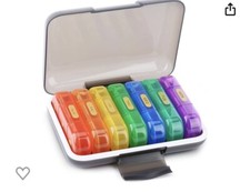 Weekly Pill Organizer 3 times a day Large Capacity - New