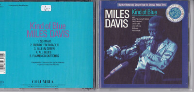 Miles Davis -Kind Of Blue- CD Columbia (Columbia Jazz Masterpieces)