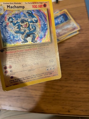 1st Edition Machamp (8/102) Holo Base Set Pokemon Card! FAST & FREE P&P! - Picture 98 of 173