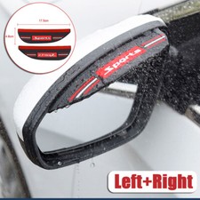 2pcs Car Rearview Mirror Rain Eyebrow Protector Rain Cover Sunvisor Accessories